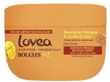Маска для кудрявых волос Lovea Hair Food Mask 3 In 1 с маслом манго, с аминокислотами, 390 мл — фото 1