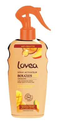 Спрей для волос Lovea Curl Activating Spray Anti-Frizz активирующий завиток, против пушистости, 200 мл