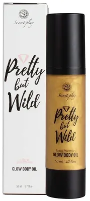 Масло для тела Secret Play Pretty But Wild Glow Body Oil сияющее с золотистым отблеском 50 мл