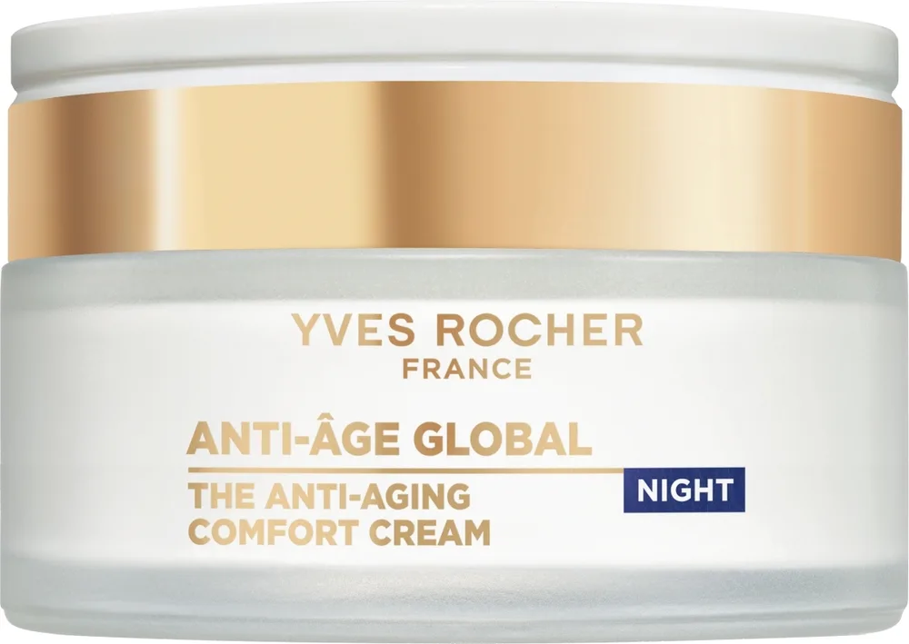 Крем для лица Yves Rocher Anti-Age Global против морщин ночной 50 мл
