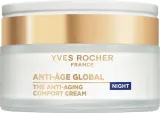Крем для лица Yves Rocher Anti-Age Global против морщин ночной 50 мл — фото 1