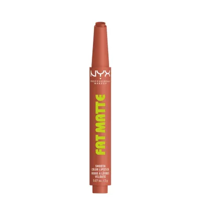 Помада для губ NYX Professional Makeup Fat Matte Smooth Color матовая кремовая в стике с кнопкой, 2 г