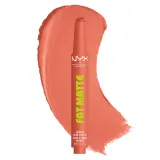 Помада для губ NYX Professional Makeup Fat Matte Smooth Color матовая кремовая в стике с кнопкой, 2 г, оттенок 02 - Cashmere Cutie — фото 1