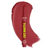 Помада для губ NYX Professional Makeup Fat Matte Smooth Color матовая кремовая в стике с кнопкой, 2 г, оттенок 09 - Mauve Cloud — фото 1