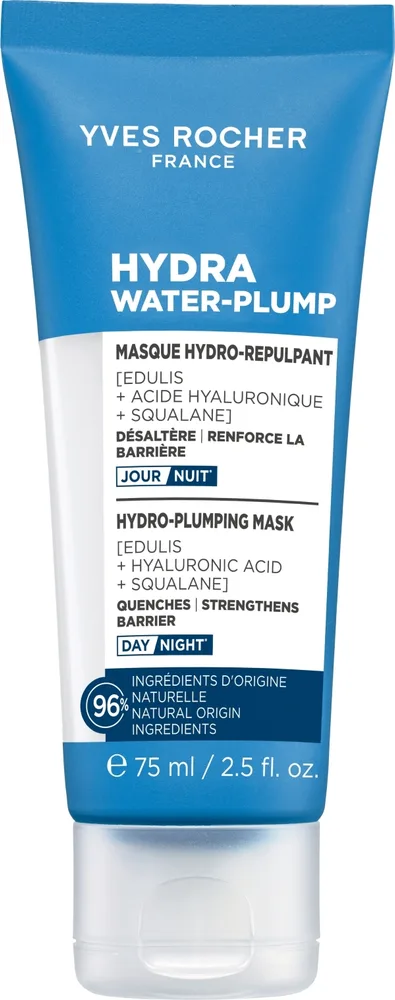 Крем-маска для лица Yves Rocher Hydra Water-Plump увлажняющая ночная 75 мл
