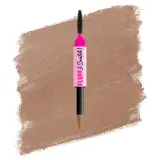 Карандаш для бровей NYX Professional Makeup Fluff Snatch пудровый, со встроенным спонжем, 1 г, оттенок 01 - Ash Blonde — фото 1