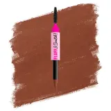 Карандаш для бровей NYX Professional Makeup Fluff Snatch пудровый, со встроенным спонжем, 1 г, оттенок 03 - Auburn — фото 1