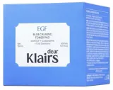 Пэды для лица Dear Klairs EGF Blue Calming Toner Pad тонизирующие, двусторонние, 60 штук — фото 2