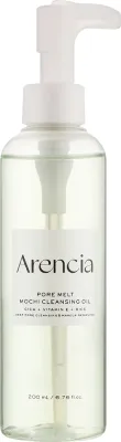 Масло для лица Arencia Pore Melt Mochi гидрофильное с рисовыми отрубями 200 мл
