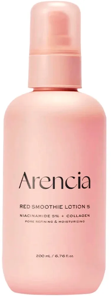 Лосьон для лица Arencia Red Smoothie с ниацинамидом и коллагеном 200 мл