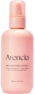 Лосьон для лица Arencia Red Smoothie с ниацинамидом и коллагеном 200 мл