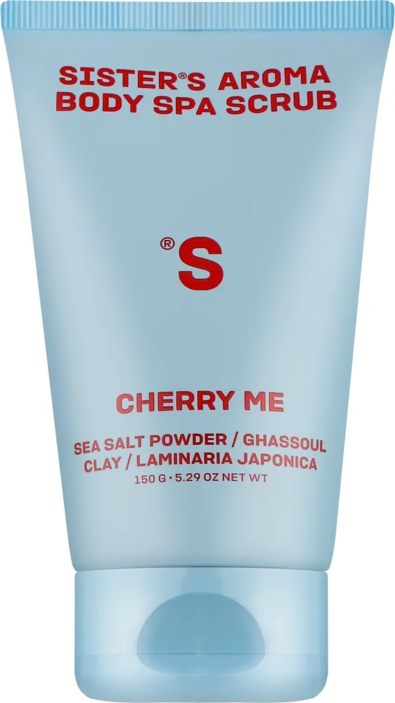 Sister's Aroma Sister's Aroma Body SPA Scrub Cherry Me - Скраб для тела с морской солью Cherry Me, 150 г