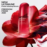 Сыворотка для лица Shiseido Ultimune Power Infusing антивозрастная, с ферментированной камелией, 50 мл — фото 3