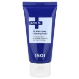 Пенка для умывания Isoi Acni Dr. 1st Black Deep Cleansing Foam очищающая, для лица, 75 мл — фото 1