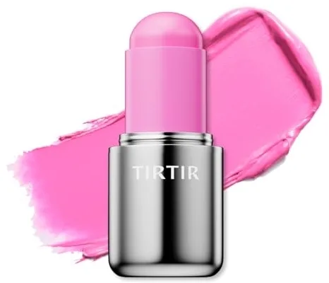 Помада для губ и румяна Tirtir Mood Glider 2 в 1, кремовый стик, 3,8 г, оттенок 06 - Fuchsia Flash