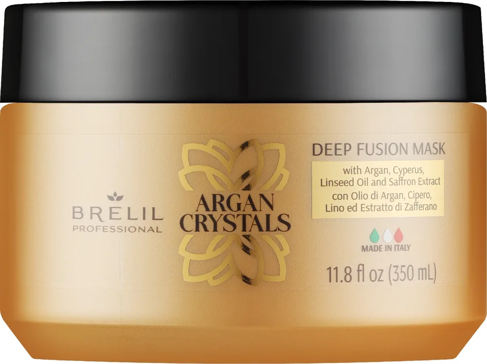 Маска для волос Brelil Argan Crystals Deep Fusion Mask, 350 мл