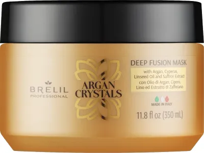 Маска для волос Brelil Argan Crystals Deep Fusion Mask, 350 мл