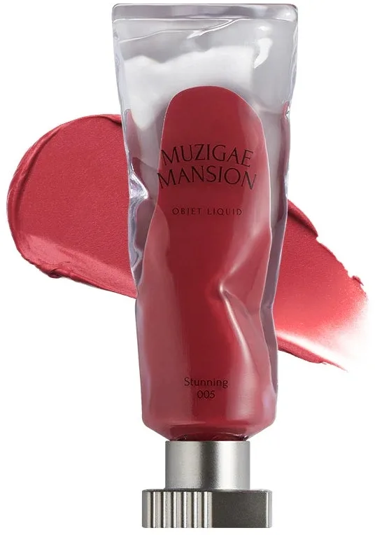 Тинт для губ Muzigae Mansion Objet Liquid Renewal Tint, оттенок 005 - Stunnig