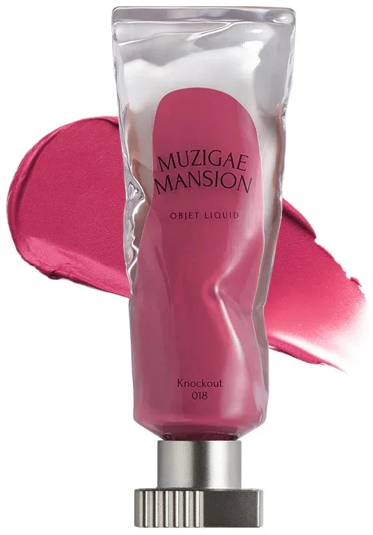 Тинт для губ Muzigae Mansion Objet Liquid Renewal Tint, оттенок 018 - Knockout