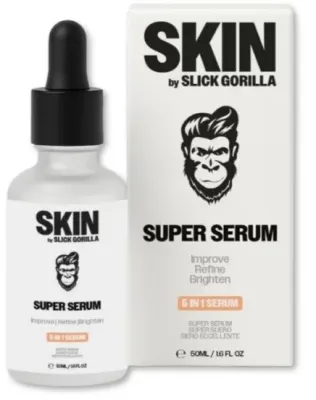 Сыворотка для лица Slick Gorilla Super Serum 5 в 1, мужская, с ретинолом и ниацинамидом, 50 мл