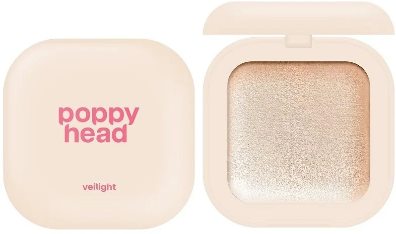 Сияющая пудра Poppy Head Veilight Illuminating Powder для лица, 12 г, оттенок 01 - Radiant Halo