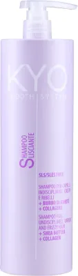 Шампунь для волос Kyo Smooth System Shampoo разглаживающий, с помпой, 1000 мл