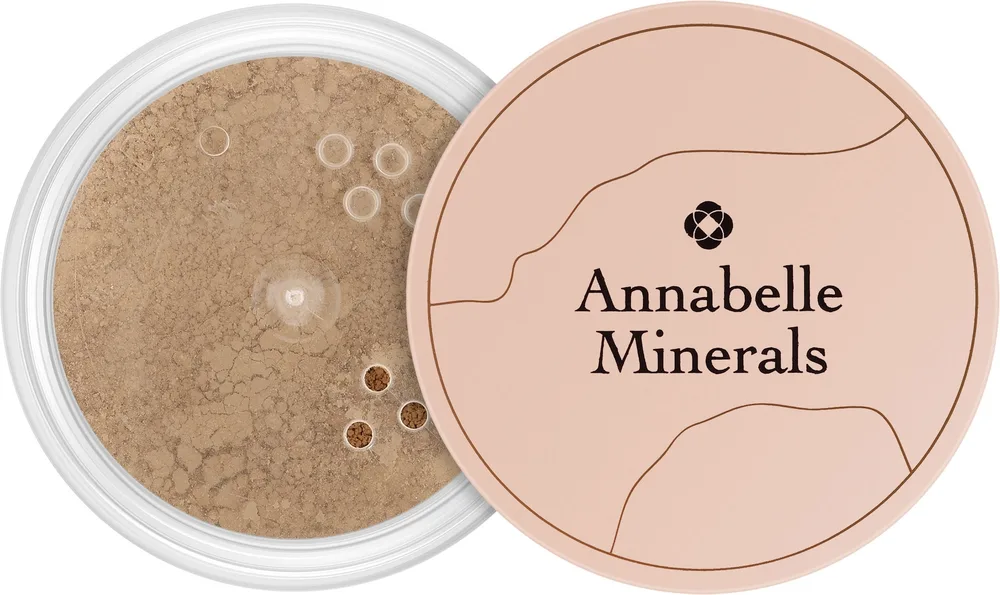 Минеральная пудровая тональная основа Annabelle Minerals Powder матирующая, 10 г, оттенок Sunny Sand