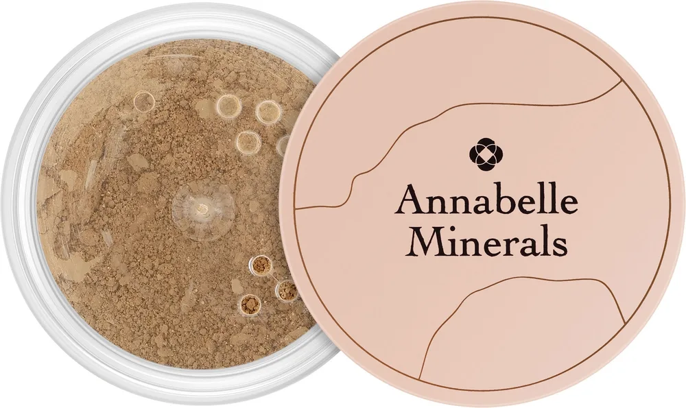 Минеральная пудровая тональная основа Annabelle Minerals Powder матирующая, 10 г, оттенок Golden Medium