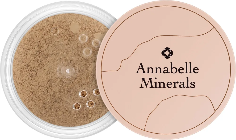 Минеральная пудровая тональная основа Annabelle Minerals Powder матирующая, 10 г, оттенок Pure Light