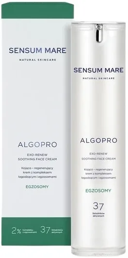 Крем для лица Sensum Mare Algopro успокаивающий с экзосомами 50 мл