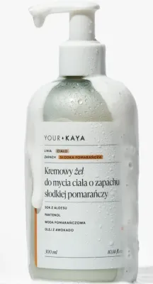 Кремовый гель для мытья тела Your Kaya с ароматом сладкого апельсина, 300 мл