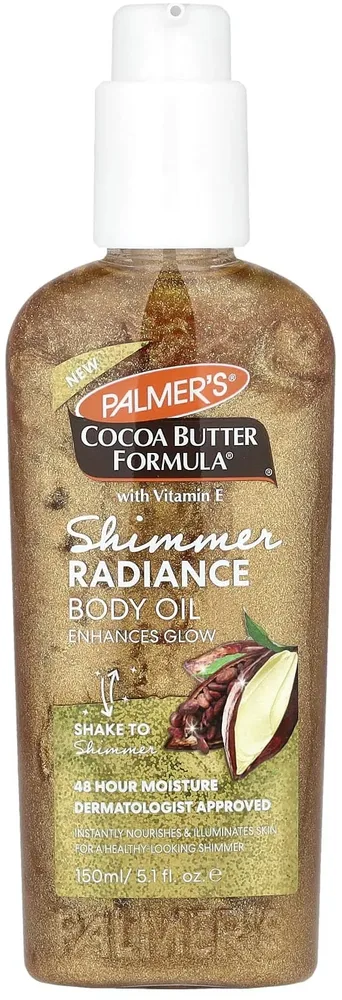 Мерцающее масло для тела Palmer's Cocoa Butter Shimmer Radiance