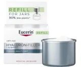 Крем для лица Eucerin Hyaluron-Filler ночной укрепляющий сменный блок 50 мл — фото 1