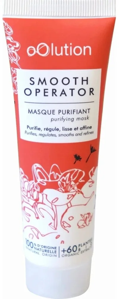 Очищающая маска для лица с активированным углём oOlution Smooth Operator Purifying Mask