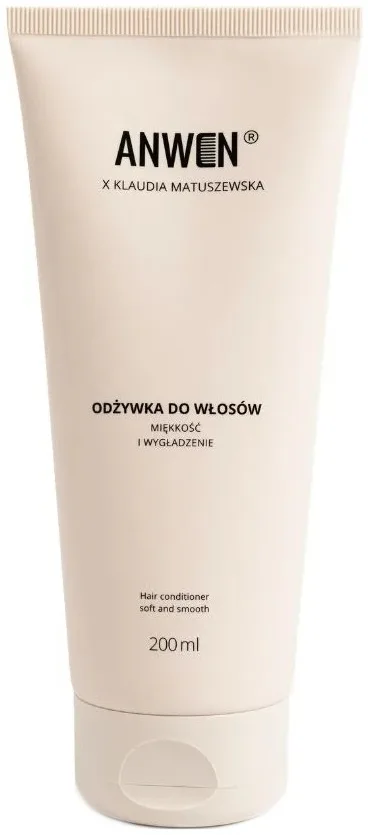 Кондиционер для волос для мягкости и гладкости Anwen x Klaudia Matuszewska, 200 мл