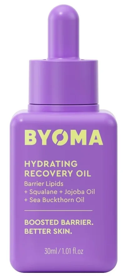 Масло для лица BYOMA Hydrating Recovery Oil лёгкое для всех типов кожи 30 мл