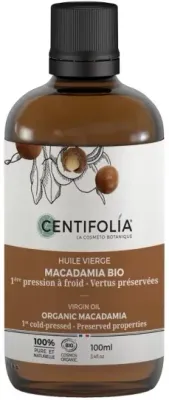 Чистое масло макадамии Centifolia Organic Virgin для лица тела и волос