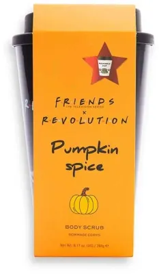 Makeup Revolution Makeup Revolution X Friends Pumpkin Spice Body Scrub * - Увлажняющий скраб для тела с тыквой и специями Pumpkin Spice, 260 г