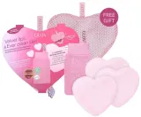 Набор Glov Velvet Lips & Ever Clear Skin перчатка для губ спонжи 3 шт и косметичка — фото 1