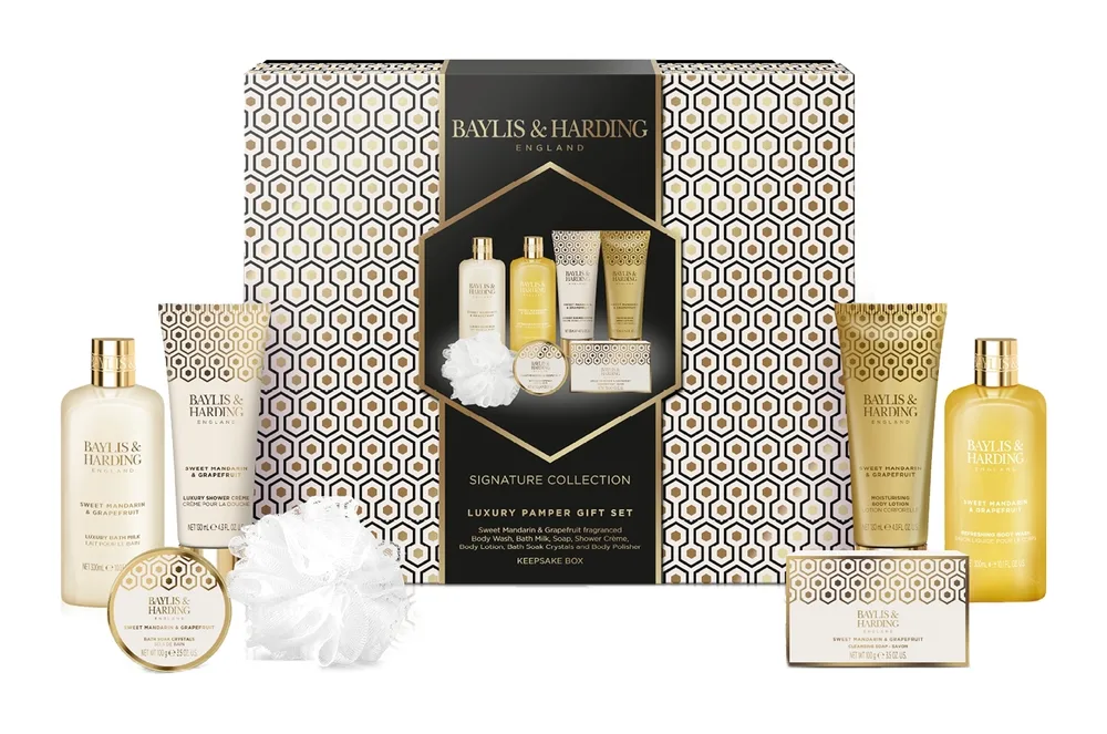 Набор для тела Baylis & Harding Sweet Mandarin & Grapefruit гель крем кристаллы лосьон и молочко для ванны уценка