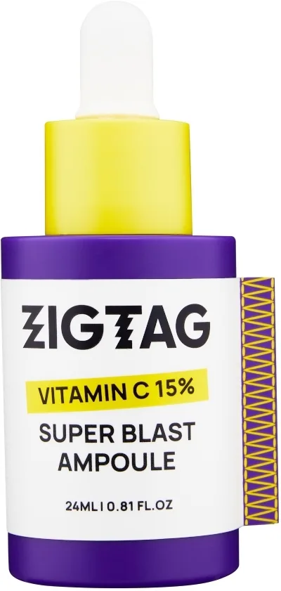 Сыворотка-ампула для лица Zigtag Vitamin C Super Blast осветляющая, против пигментации, 24 мл