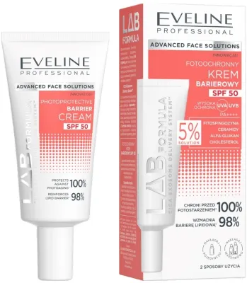 Фотозащитный барьерный крем Eveline Cosmetics LAB Formula SPF50 для лица 40 мл