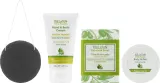Набор Kalliston Gift Box Avocado крем для рук и тела 50 мл масло для тела 50 мл мыло 100 г и губка конжак — фото 2