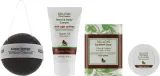 Набор Kalliston Gift Box Argan крем для рук и тела 50 мл масло для тела 50 мл мыло 100 г и губка конжак — фото 2
