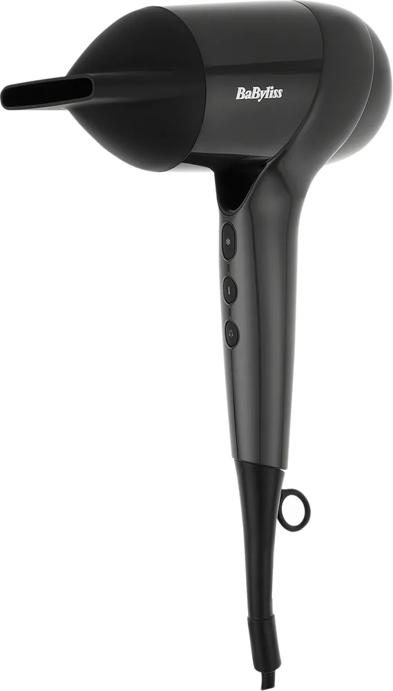 Фен BaByliss Titanium Shine D6200DE мотор BLDC двойная ионизация темно-серый