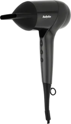 Фен BaByliss Titanium Shine D6200DE мотор BLDC двойная ионизация темно-серый