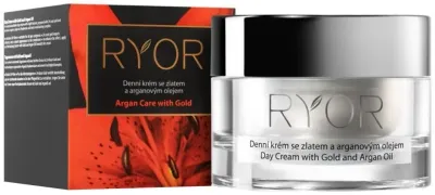 Крем для лица Ryor дневной с золотом и аргановым маслом 50 мл