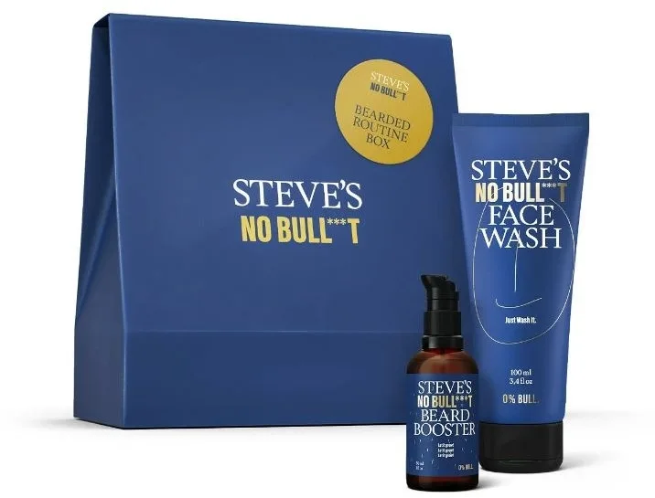 Steve?s No Bull***t Steve?s No Bull***t Set (f/wash/100 мл + beard/oil/30 мл) * - Мужской набор Steve's No Bull***t гель для умывания 100 мл и масло для бороды 30 мл