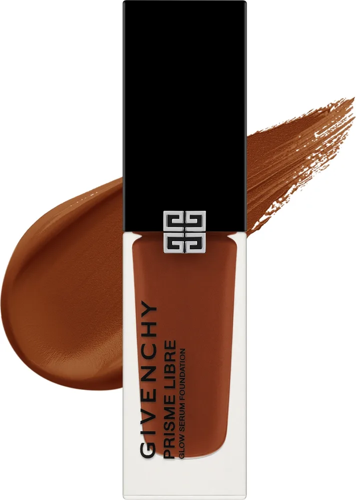 Тональная основа-сыворотка Givenchy Prisme Libre Glow Serum сияющая, 30 мл, оттенок 5.8W