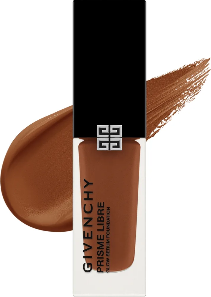 Тональная основа-сыворотка Givenchy Prisme Libre Glow Serum сияющая, 30 мл, оттенок 5.8N
